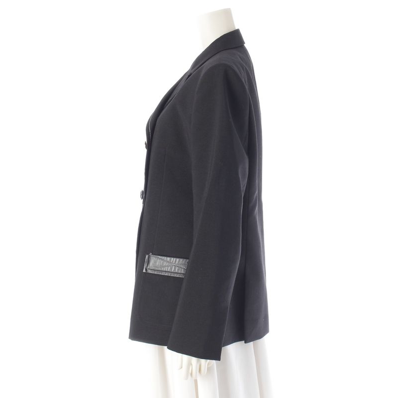 Louis Vuitton 23AW Mohair X Nylon Gold Button Double Tailored Jacket Fpja25dvn