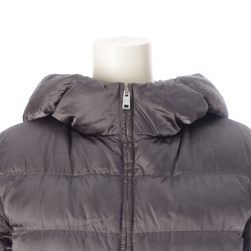 PRADA 19 Year Down Coat Outer 29b364 R152 Gray 38