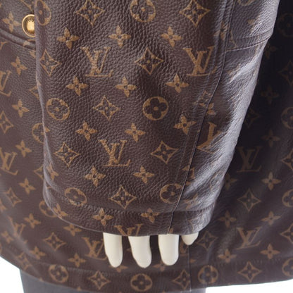 Louis Vuitton NIGO 2025 Leather Monogram Fadeette Leather Coat Outerwear 1aimz3