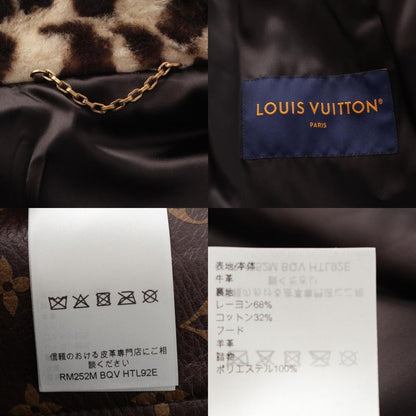 Louis Vuitton NIGO 2025 Leather Monogram Fadeette Leather Coat Outerwear 1aimz3