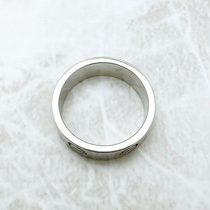 Cartier Love Platinum Ring 51 Approximately No 11 U