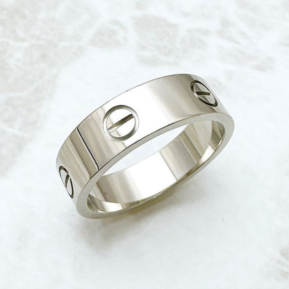 Cartier Love White Gold Ring 61 Approx 20 U