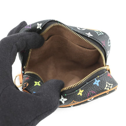 Louis Vuitton Pouch Monogram Multicolor LV TM Trousse Wapiti Noir Black Brown
