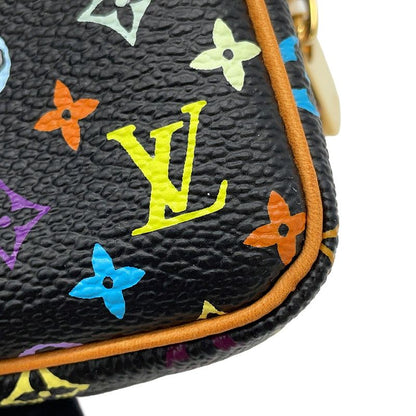 Louis Vuitton Pouch Monogram Multicolor LV TM Trousse Wapiti Noir Black Brown
