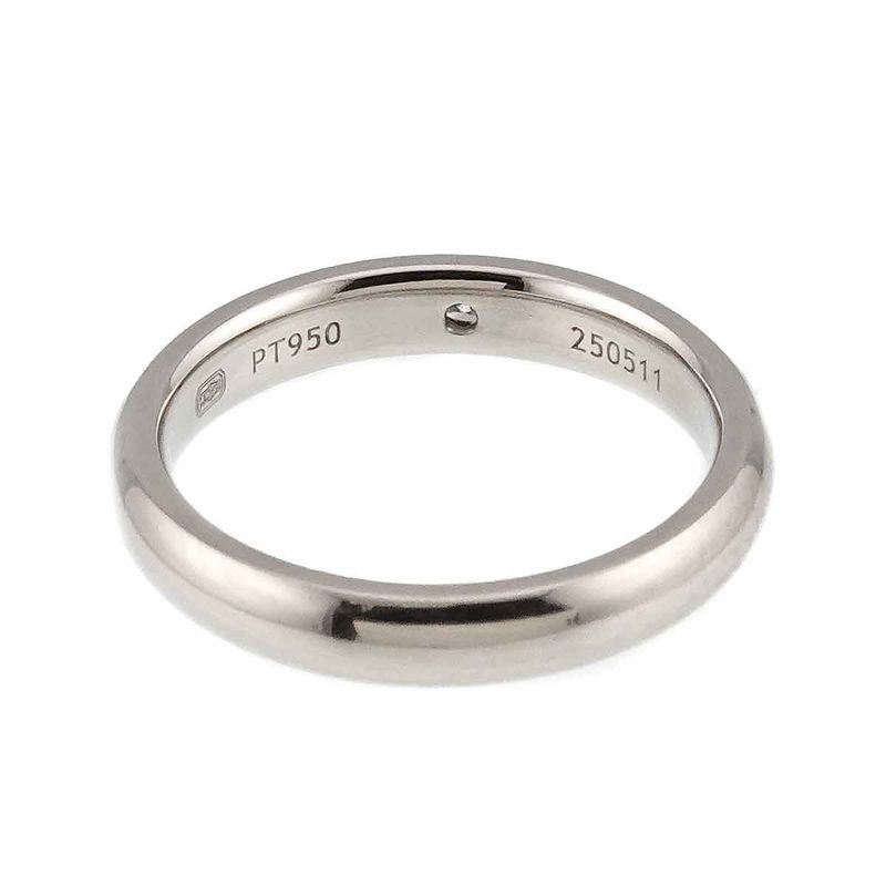 Harry Winston Round No 7.5 Diamond Ring Pt Platinum