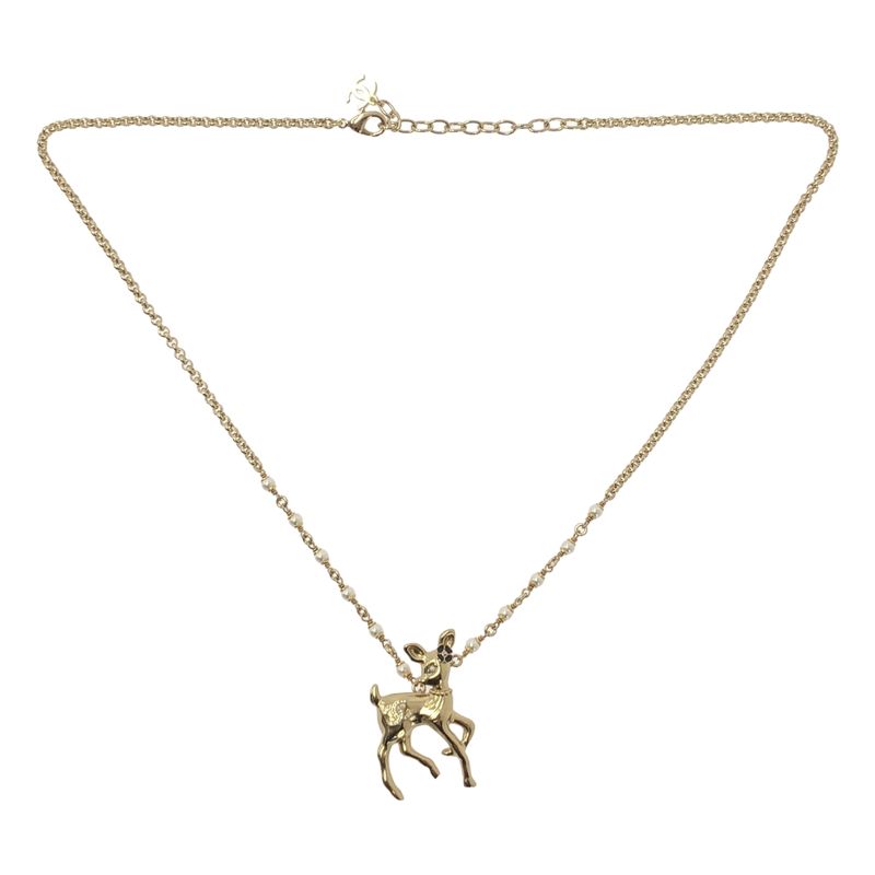 CHANEL | 2025ss | Abf289 Coco Mark Bambi Rhinestone Faux Pearl Decoration