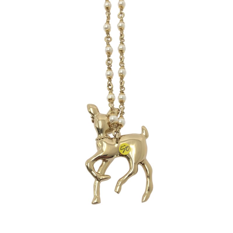 CHANEL | 2025ss | Abf289 Coco Mark Bambi Rhinestone Faux Pearl Decoration