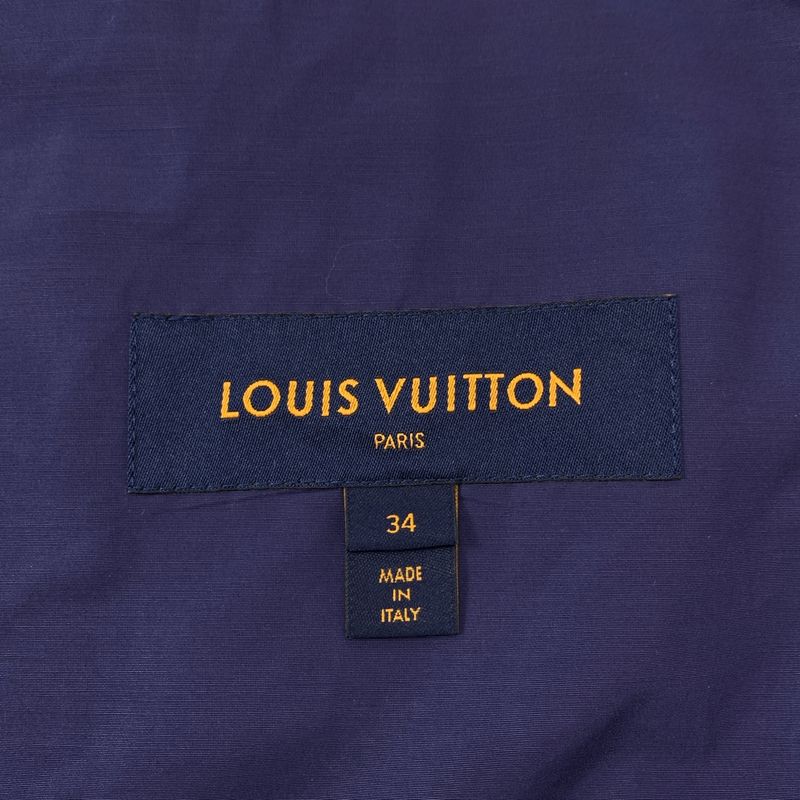 Louis Vuitton | Cotton Nylon Side Zip Monogram Switching Windbreaker Coat |