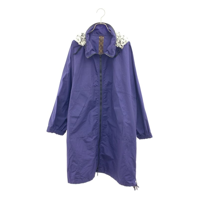 Louis Vuitton | Cotton Nylon Side Zip Monogram Switching Windbreaker Coat |