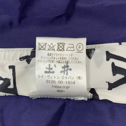 Louis Vuitton | Cotton Nylon Side Zip Monogram Switching Windbreaker Coat |