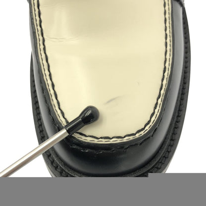 Christian DIOR | DIOR Boy Bicolor Leather Loafers | 37 1 2 | Black White |