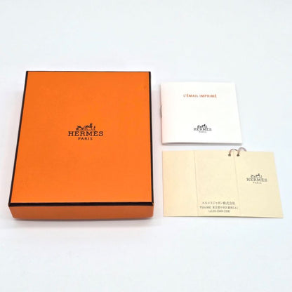 HERMES Attrage Earrings Both Ears Enamel White Multicolor - Height 6cm (2.36in)
