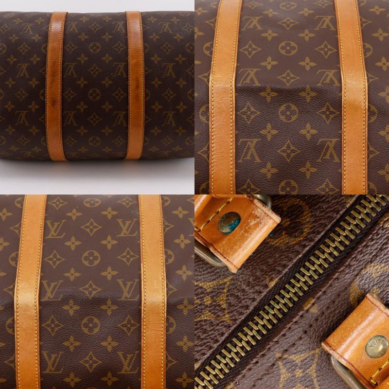 Louis Vuitton Keepall 50 Vintage M41426 Monogram Canvas Brown 822 Unisex Boston
