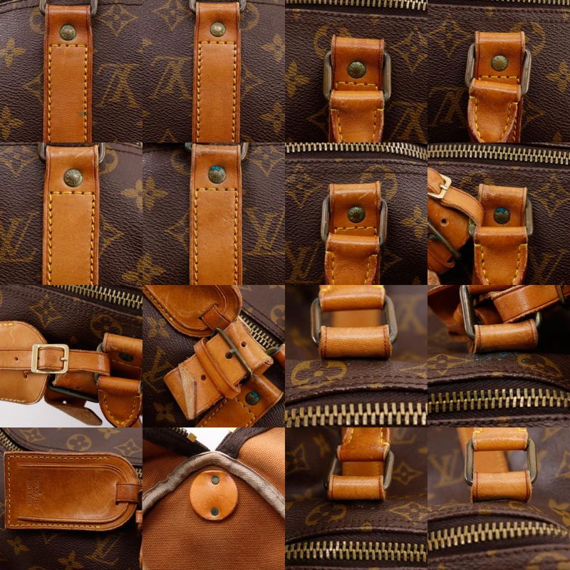 Louis Vuitton Keepall 50 Vintage M41426 Monogram Canvas Brown 822 Unisex Boston