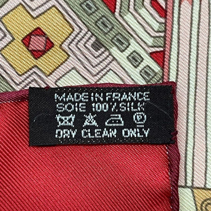 Hermes Scarf Carre 90 Voyage En Etoffes A Journey Through The World's Fabrics