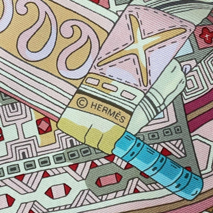 Hermes Scarf Carre 90 Voyage En Etoffes A Journey Through The World's Fabrics