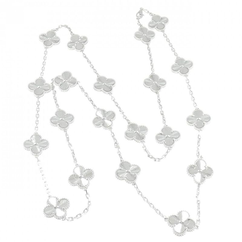 Van Cleef & Appel Vintage Alhambra Long 20 Motif Necklace