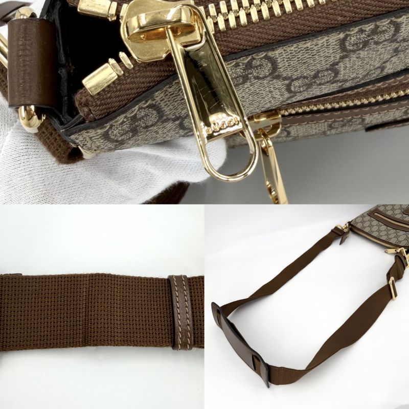 GUCCI Shoulder Bag Men's Messenger Bag Shoulder Crossbody GUCCI 681021 GG