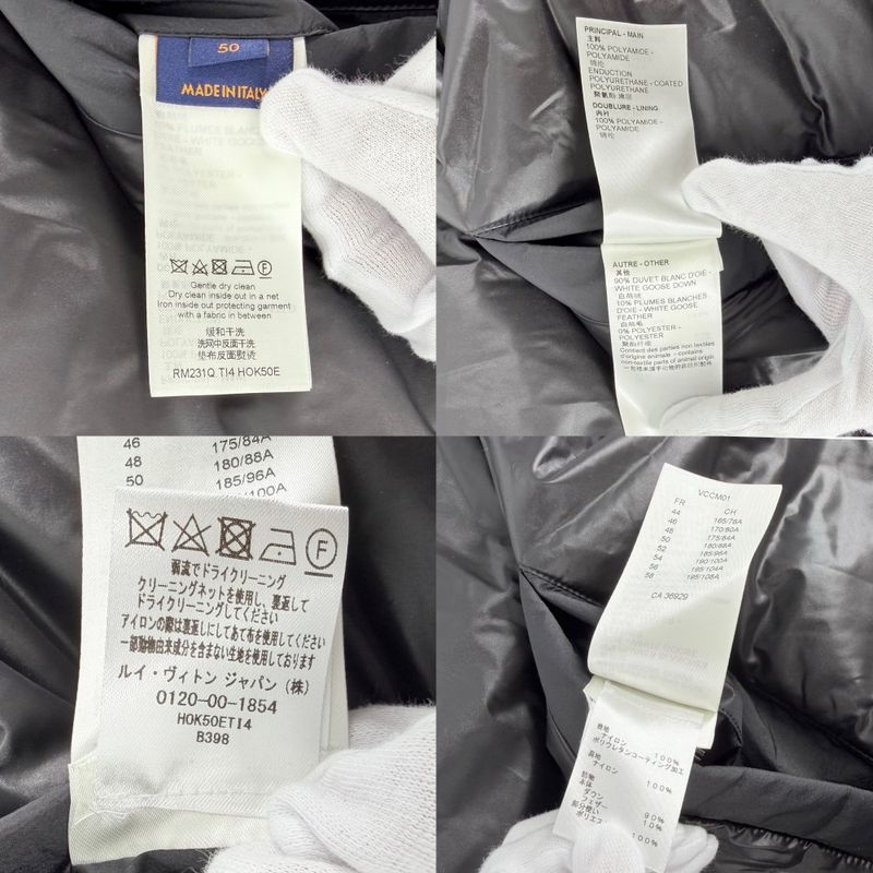 Louis Vuitton Down Jacket Men's Reversible Down Parka Outerwear Apparel Clothes