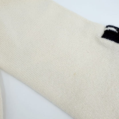 CHANEL Cardigan Women's Knit Coco Mark Coco Button Vintage Apparel Clothing