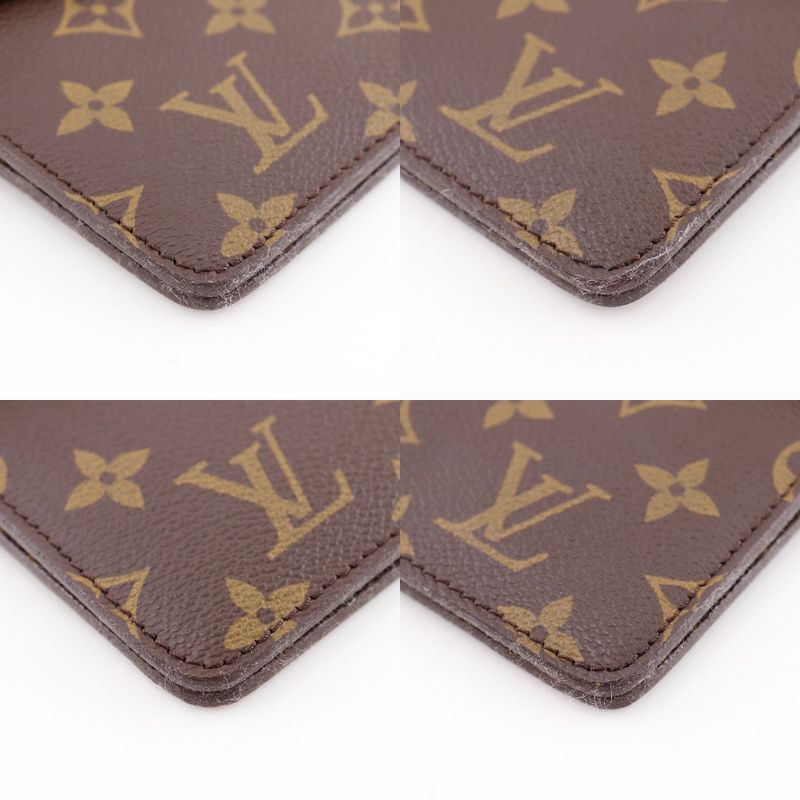 Louis Vuitton Double Lava Vintage 2WAY Clutch M51815 Monogram Canvas Brown