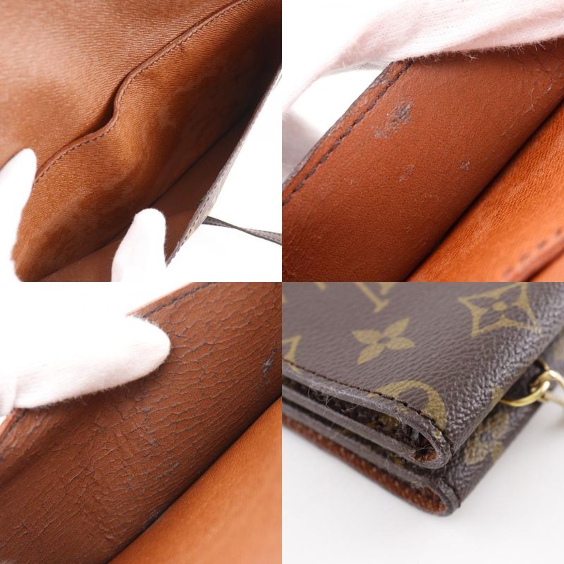 Louis Vuitton Double Lava Vintage 2WAY Clutch M51815 Monogram Canvas Brown