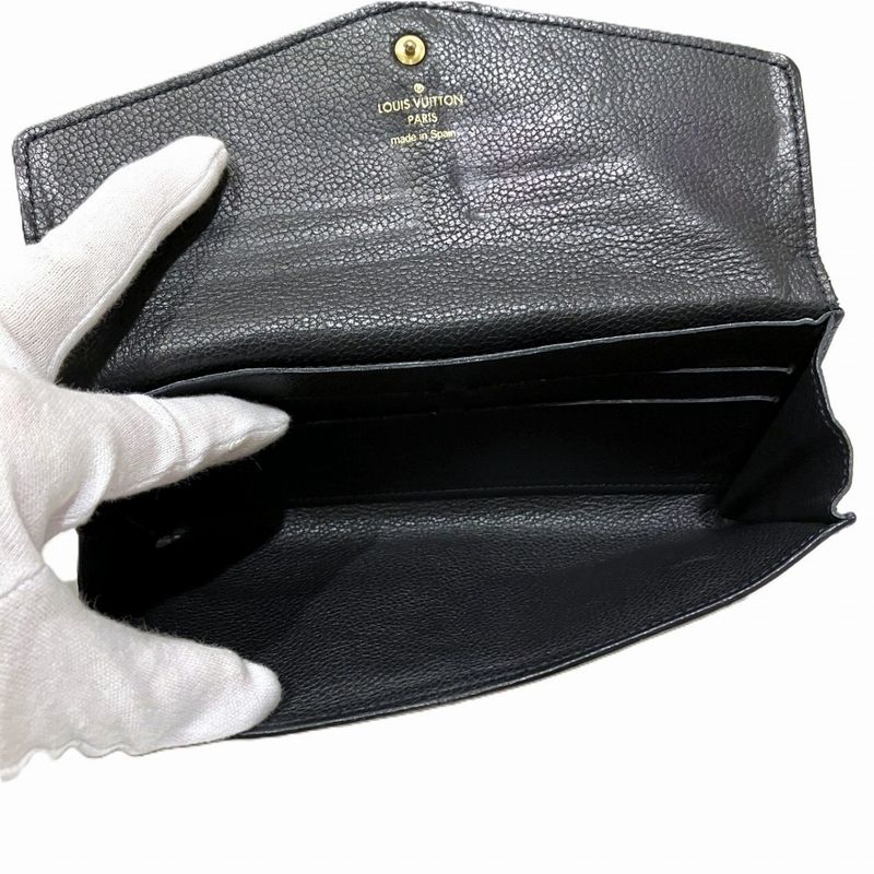 Louis Vuitton Portefeuille Monogram Empreinte Long Wallet Empreinte Leather