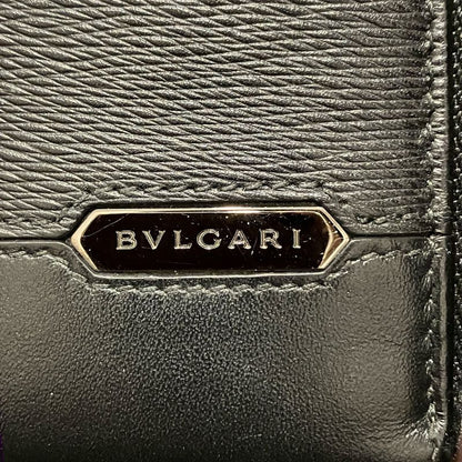 BVLGARI BVLGARI Long Wallet Leather 282778 Men's