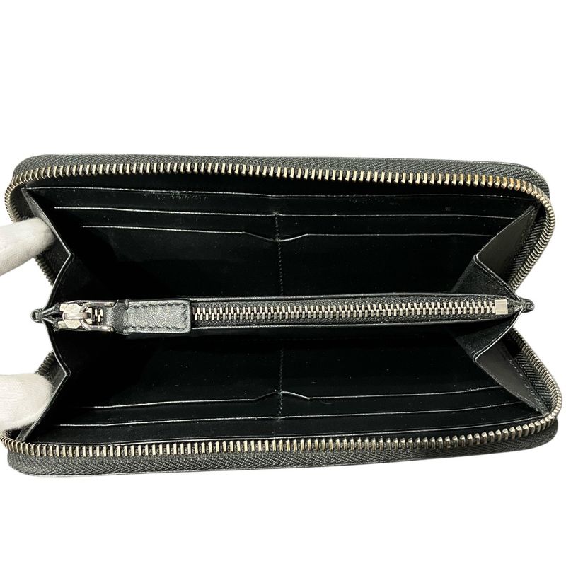 BVLGARI BVLGARI Long Wallet Leather 282778 Men's