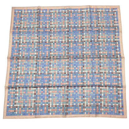 HERMES Scarf Silk Carre 90 Bolduc-check Bolduc Au Carre Fall/winter 2019