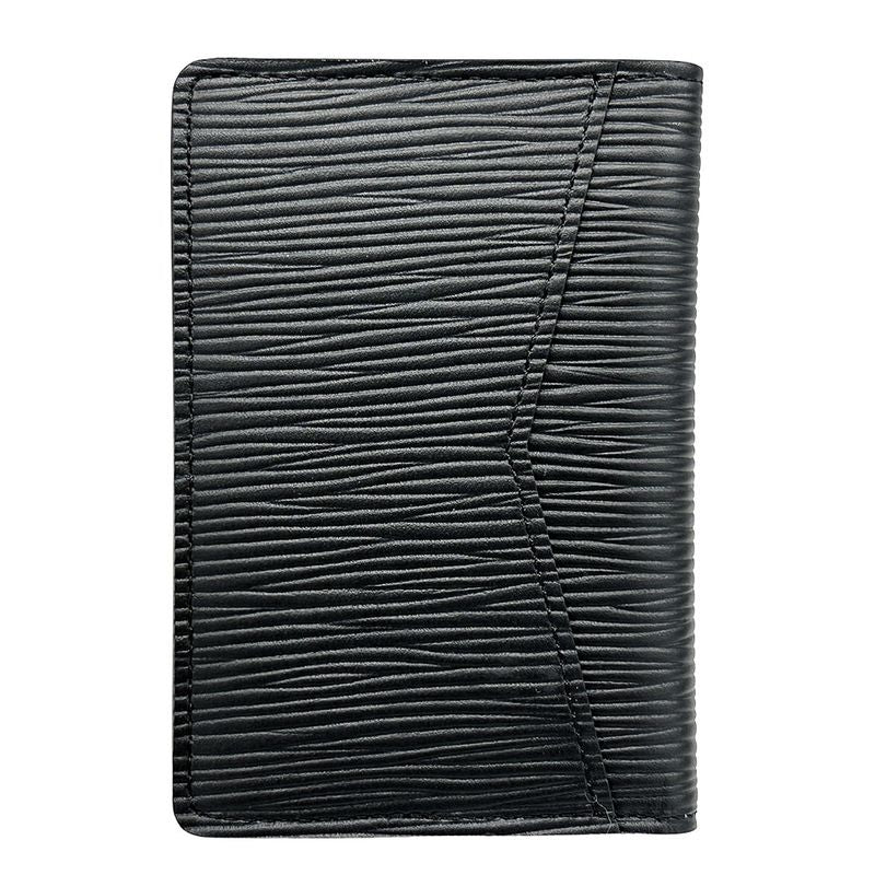 Louis Vuitton Card Case Men's Brand Epi Leather Organizer Do Poche Black M60642
