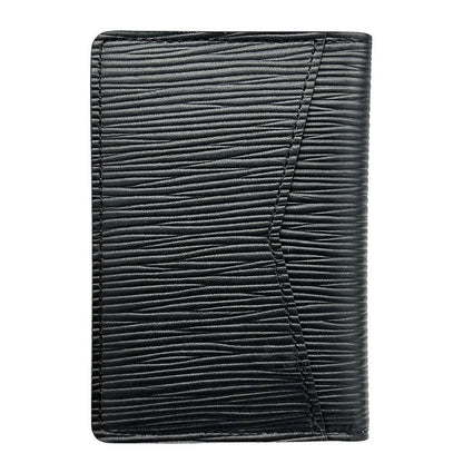 Louis Vuitton Card Case Men's Brand Epi Leather Organizer Do Poche Black M60642