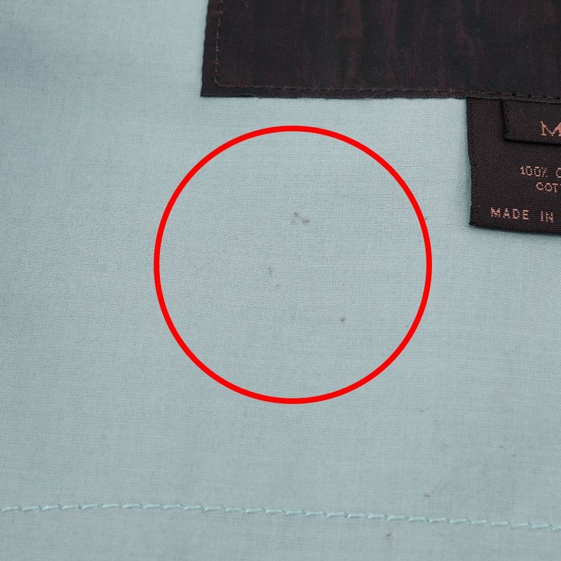 Louis Vuitton Cotton Light Blue Women's Trench Coat