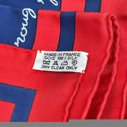 HERMES Carre 90 Scarf 100% Silk Raconte Moi Le Cheval Talking About Horses
