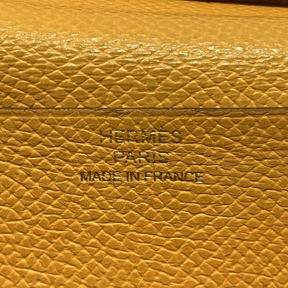 HERMES Souffle Bearn Long Wallet Vo-epson Unisex