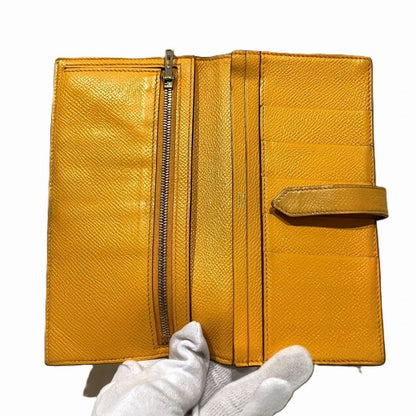 HERMES Souffle Bearn Long Wallet Vo-epson Unisex