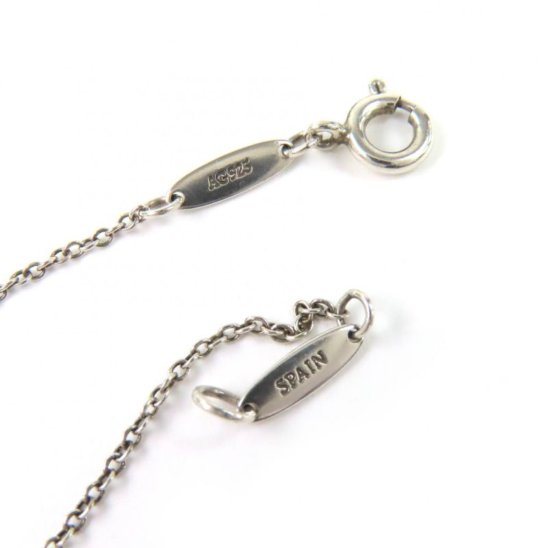Tiffany & Co Tiffany & Co Elsa Peretti Double Open Heart Pendant 925 750
