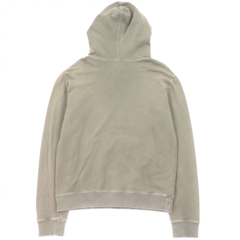Saint Laurent Paris 532119 Vintage Processing Front Logo Pullover Parka Hoodie