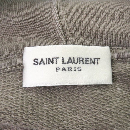 Saint Laurent Paris 532119 Vintage Processing Front Logo Pullover Parka Hoodie