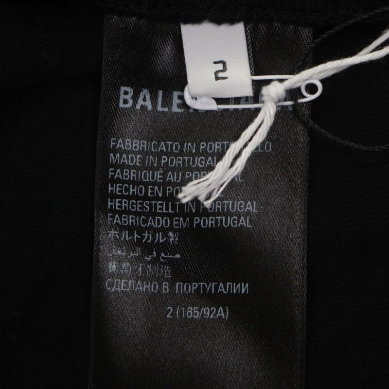 BALENCIAGA Adidas BALENCIAGA Adidas 2022 739101 Cotton Collaboration Oversize