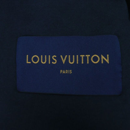 Louis Vuitton Hoy15w Monogram Camouflage Pattern Jacquard Boa Zip Up Fleece
