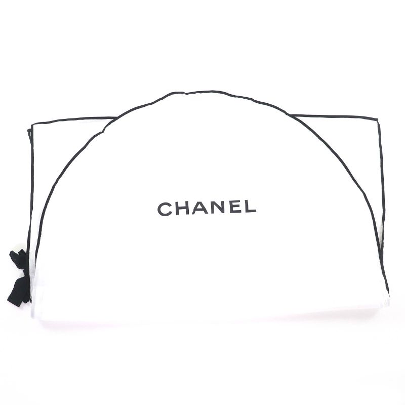 CHANEL Made In 2023 P74305 100% Cotton Coco Mark Pattern Allover Mini Skirt
