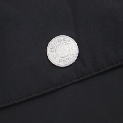 HERMES 21AW Serie Button Filled Pullover Puffer Short Sleeve Short Sleeve