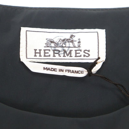 HERMES 21AW Serie Button Filled Pullover Puffer Short Sleeve Short Sleeve