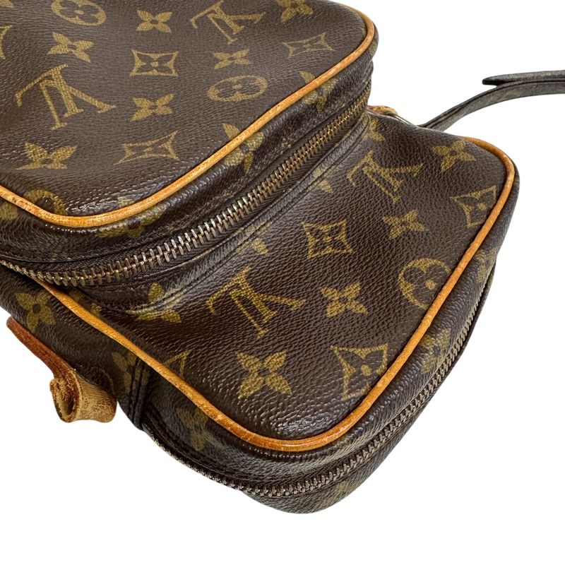 Louis Vuitton Pochette Amazon Shoulder Bag Brown Men's