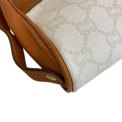 GUCCI Clutch Bag Pouch Old GUCCI Second Bag White Ladies