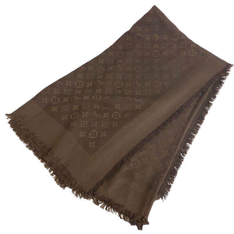 Louis Vuitton Large Shawl Brown Unisex