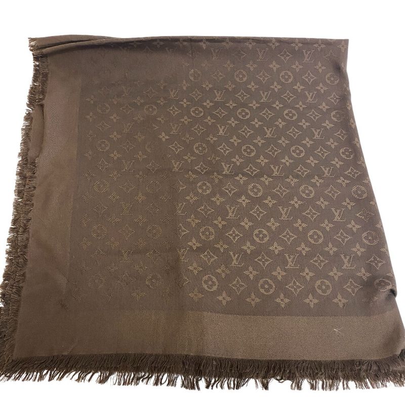 Louis Vuitton Large Shawl Brown Unisex
