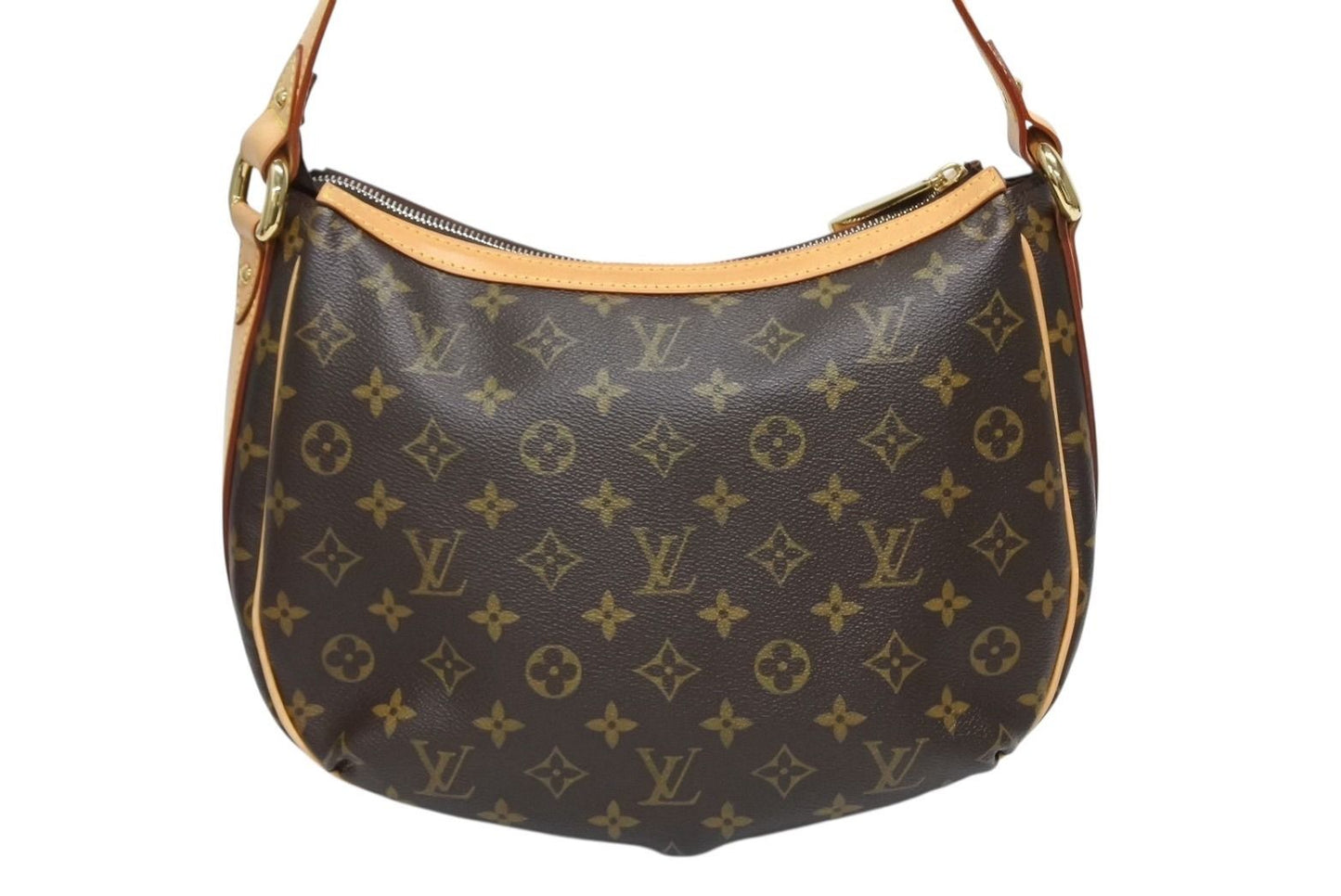 Louis Vuitton Tulum PM Bag Monogram Leather Brown — view 3