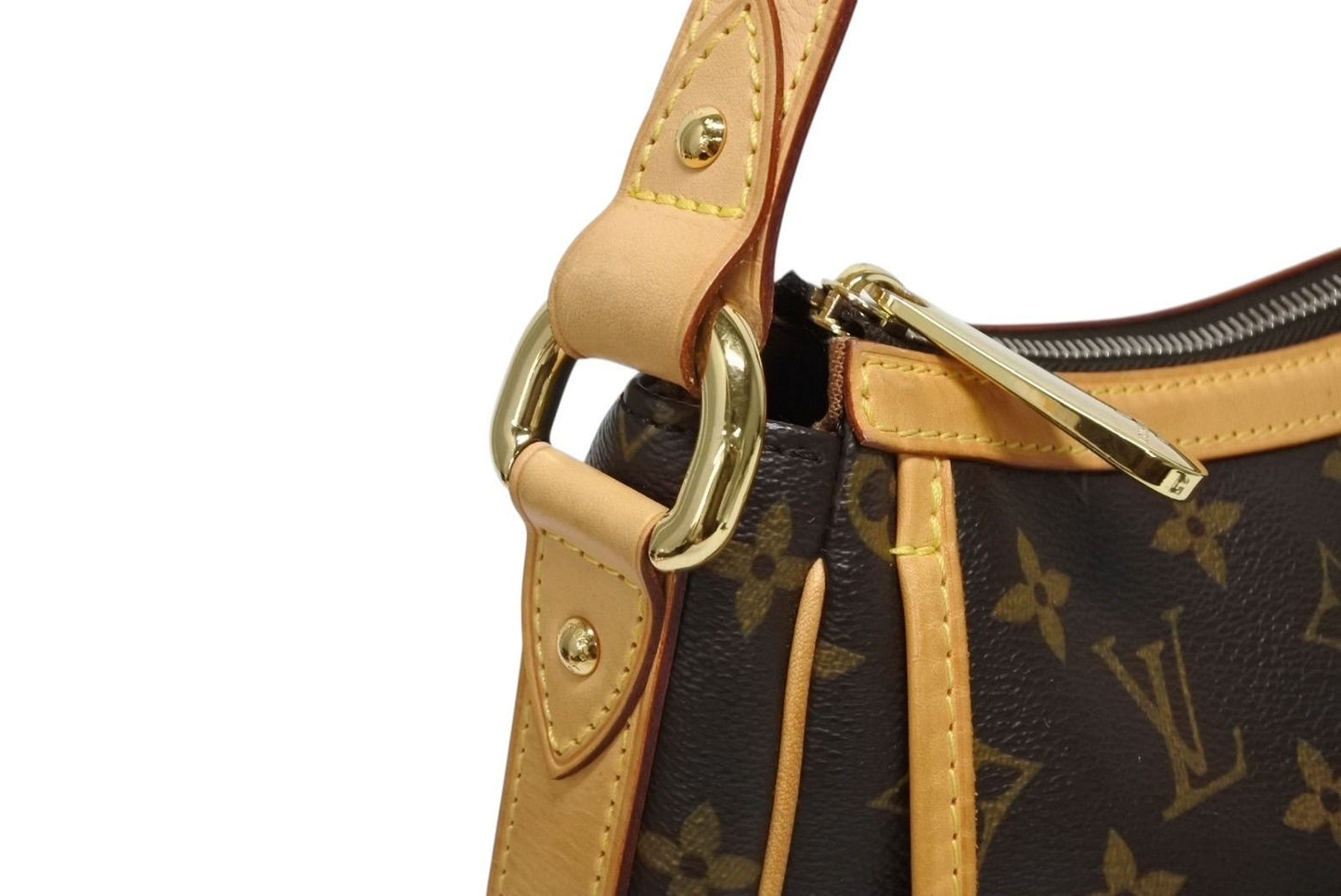 Louis Vuitton Tulum PM Bag Monogram Leather Brown — view 5